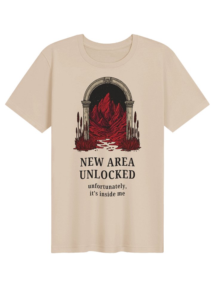 Endometriosis New Area Unlocked Shirt | Endo Awareness & Pelvic Pain Tee product image (1)