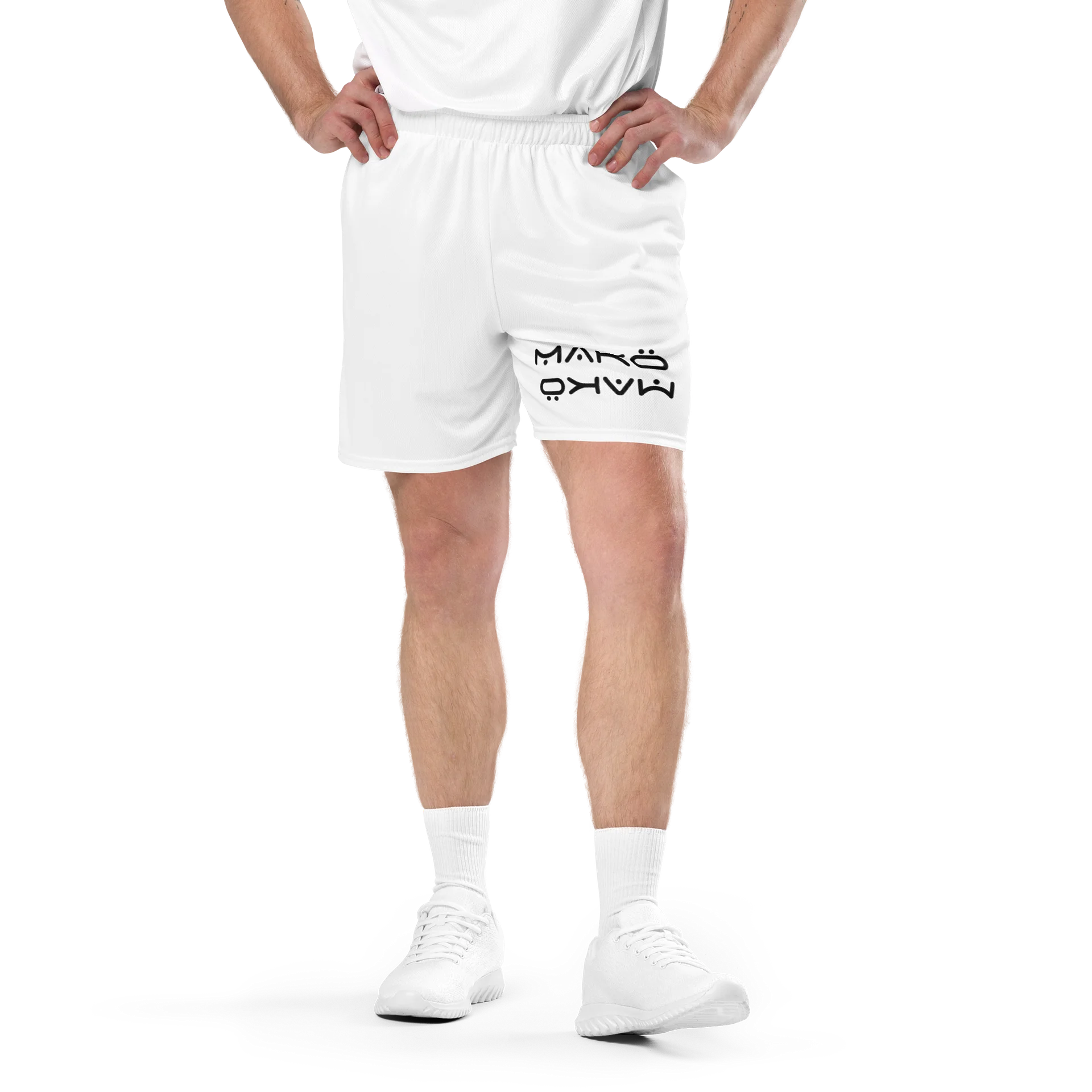 Short Mako "Mirror" – White product image (1)