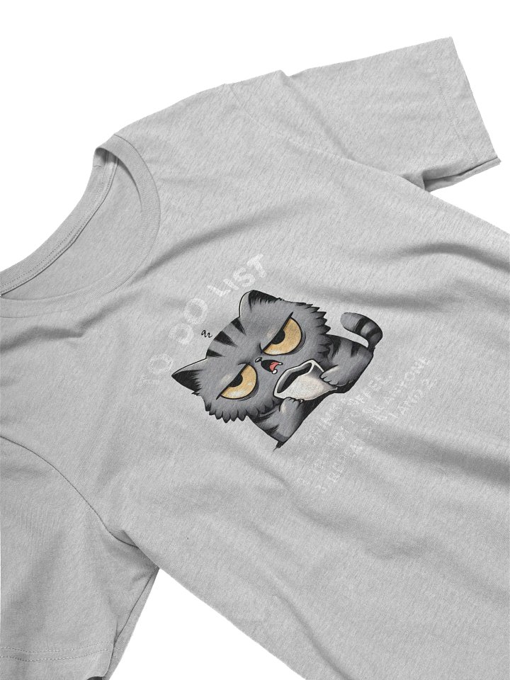 Grumpy Cat's Daily Agenda T-Shirt product image (2)