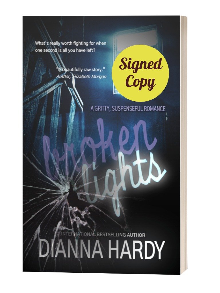 Broken Lights, signed paperback (standard or illustrated cover edition) product image (1)