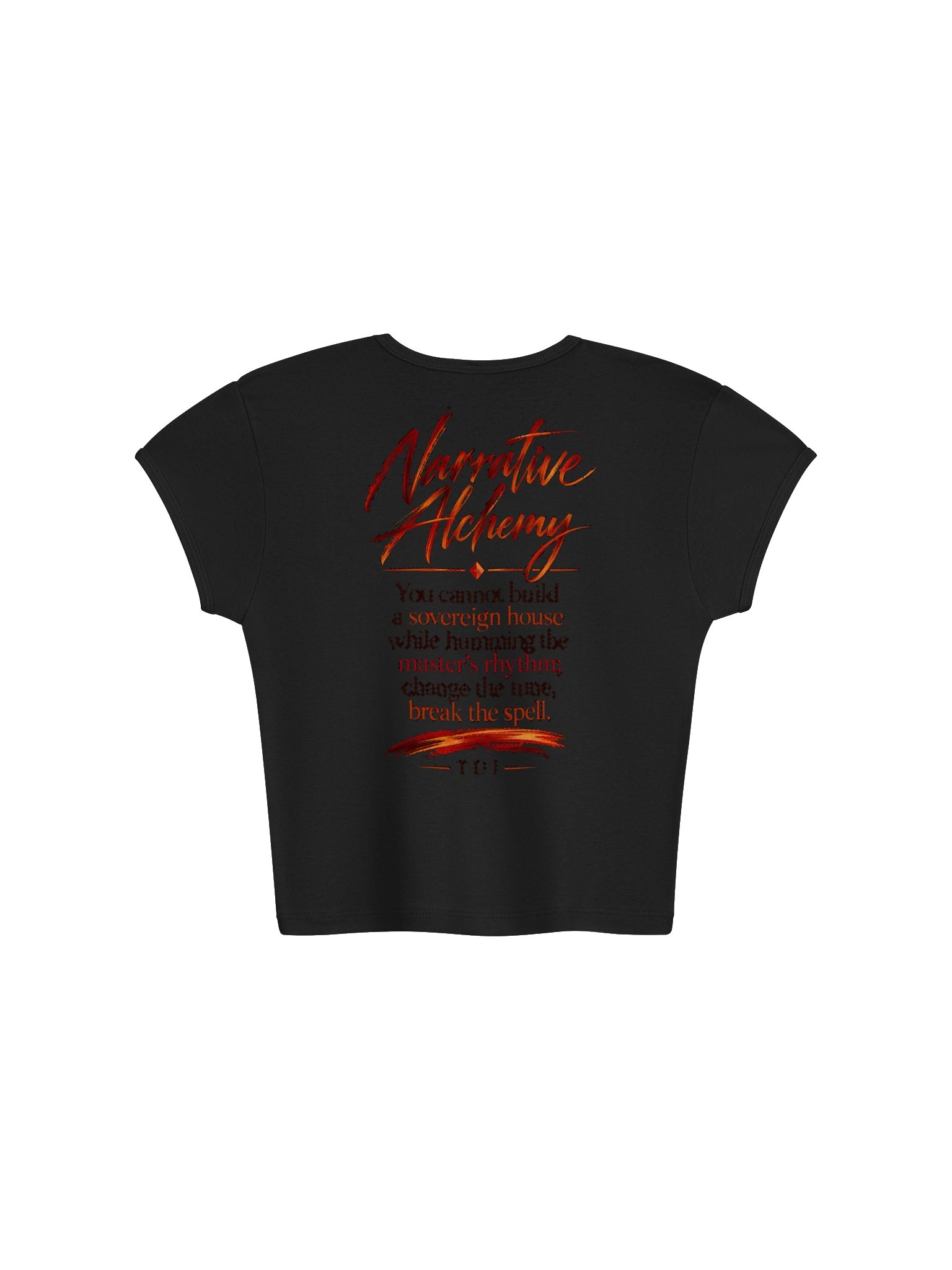 I AM The Gitch - crop tee product image (2)