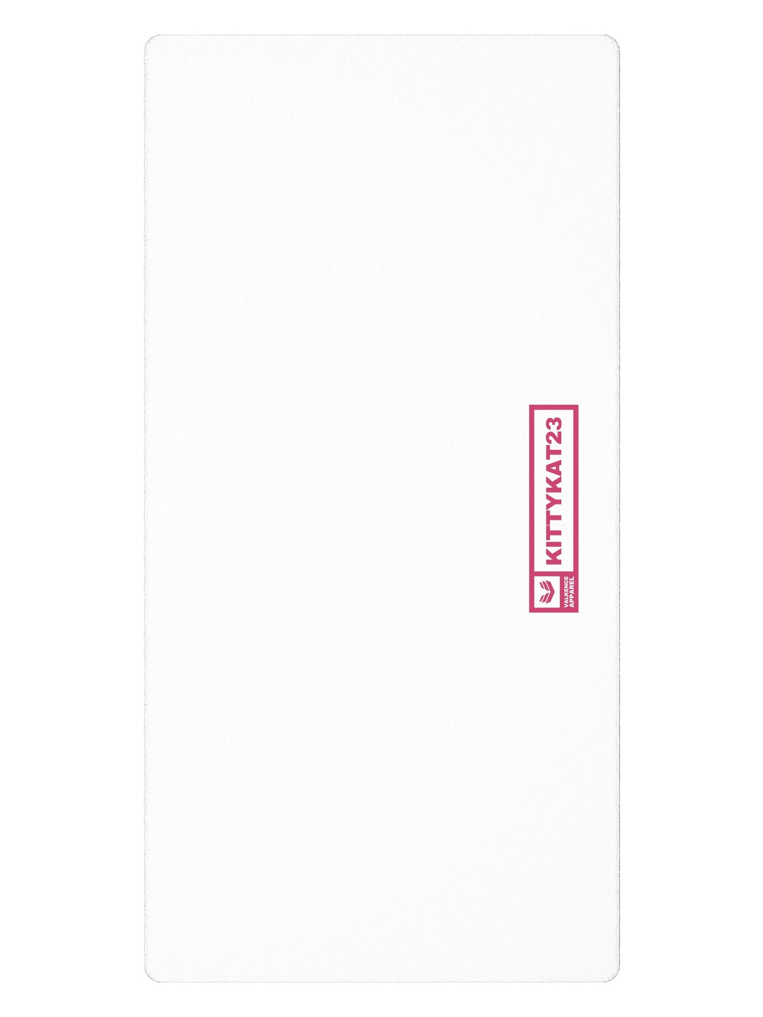 Kittykat23 Extended Gaming Mouse Pad - White product image (2)