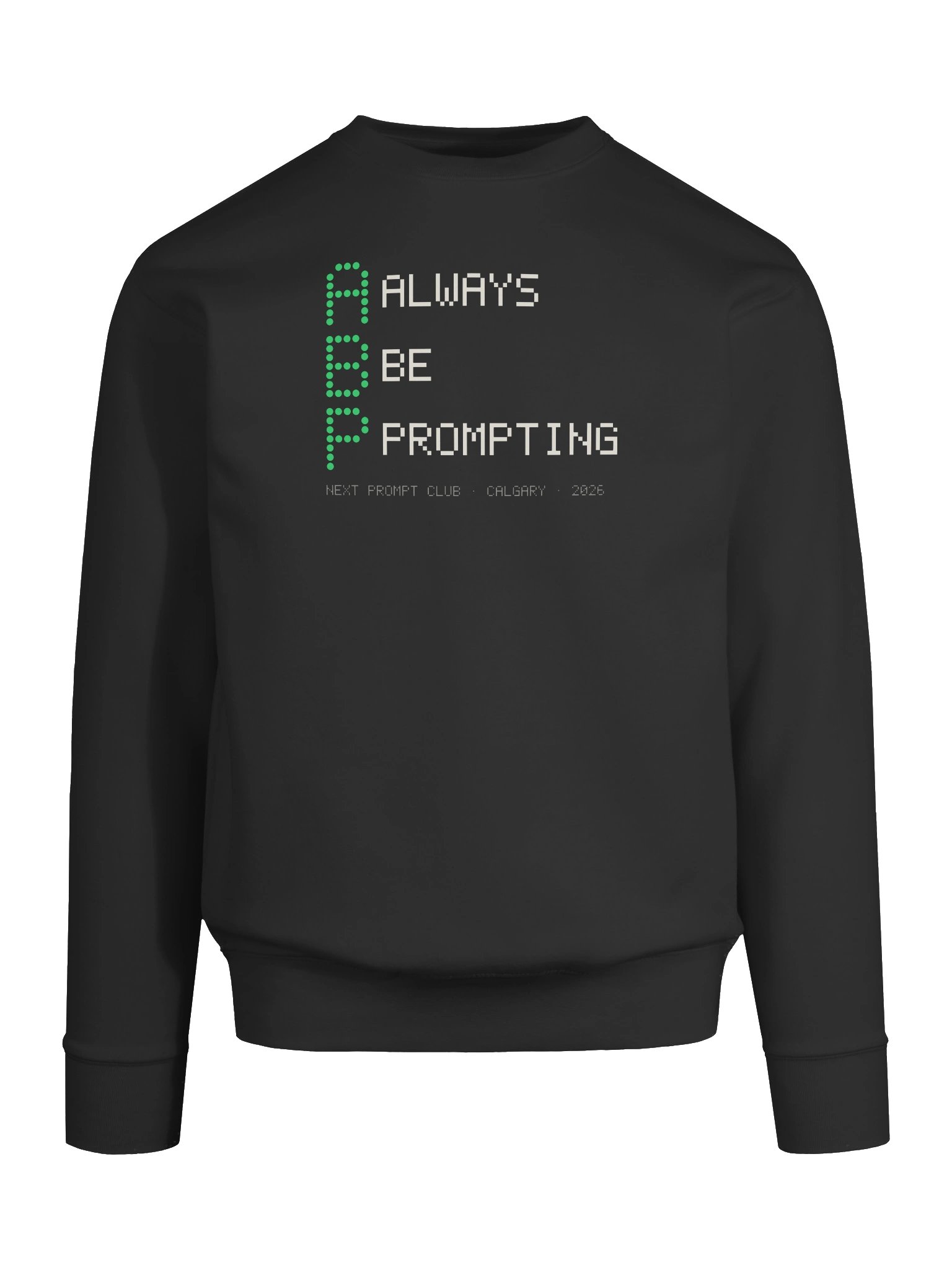 Next Prompt Club Crewneck — A/B/P product image (8)