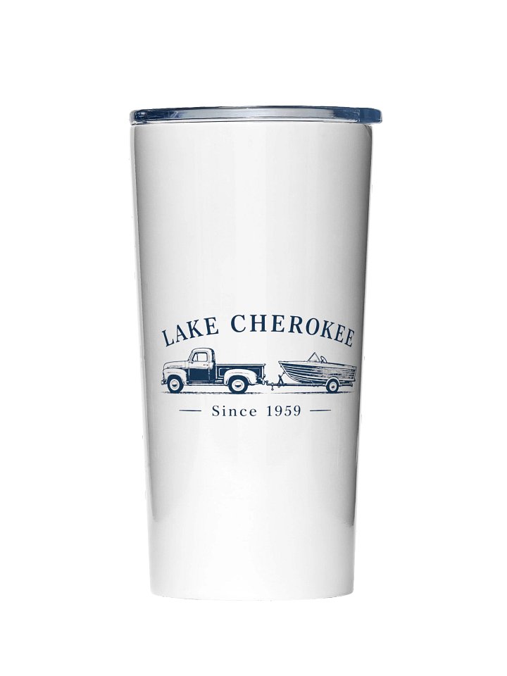 Lake Cherokee Vintage Truck Tumbler product image (1)