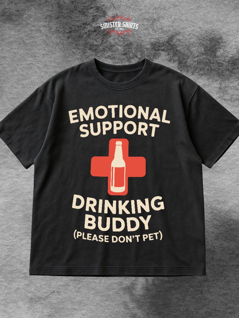 Emotional Support Drinking Buddy (Please Don't Pet) Shirt product image (1)
