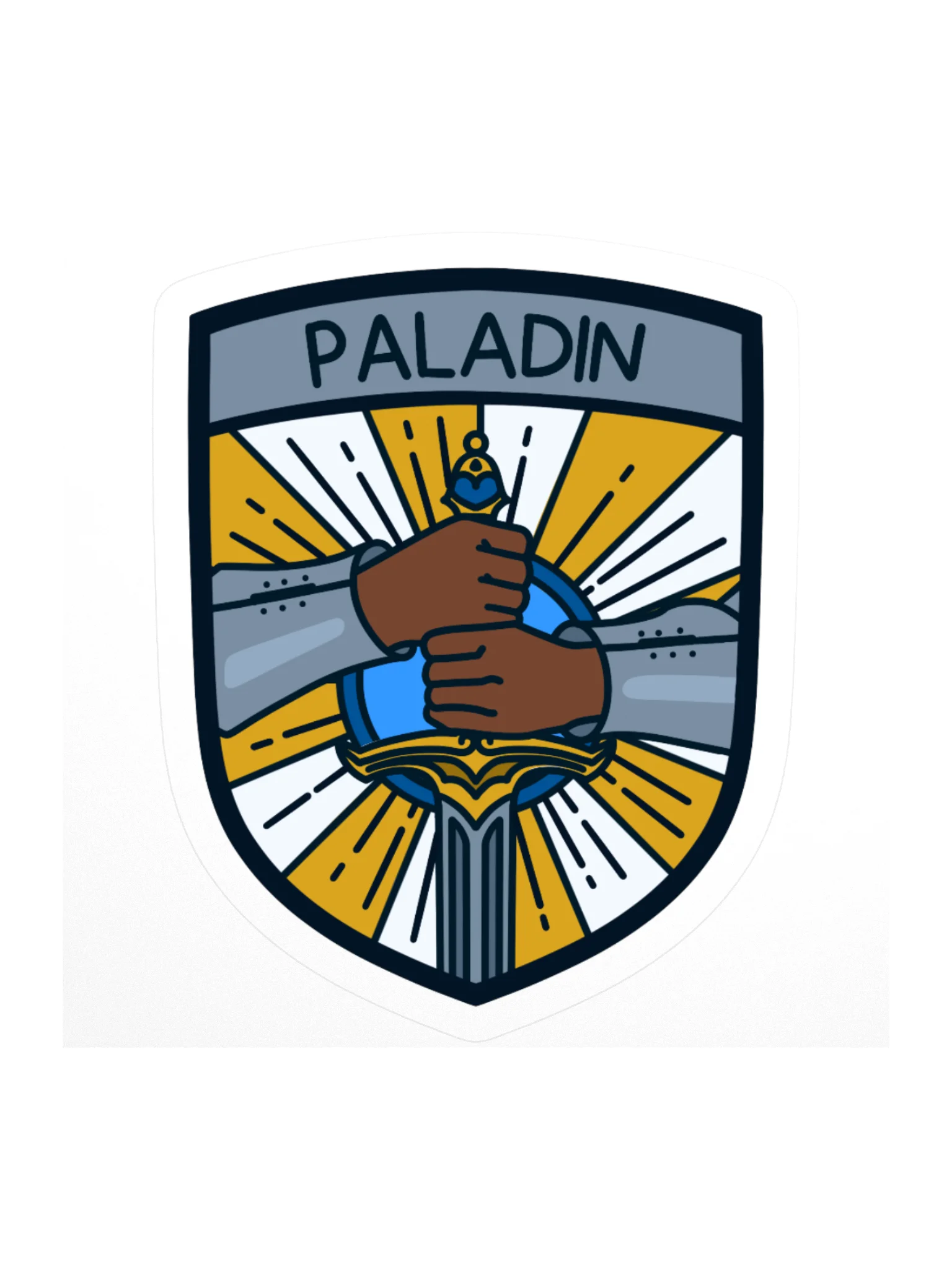 Paladin Emblem Sticker product image (2)
