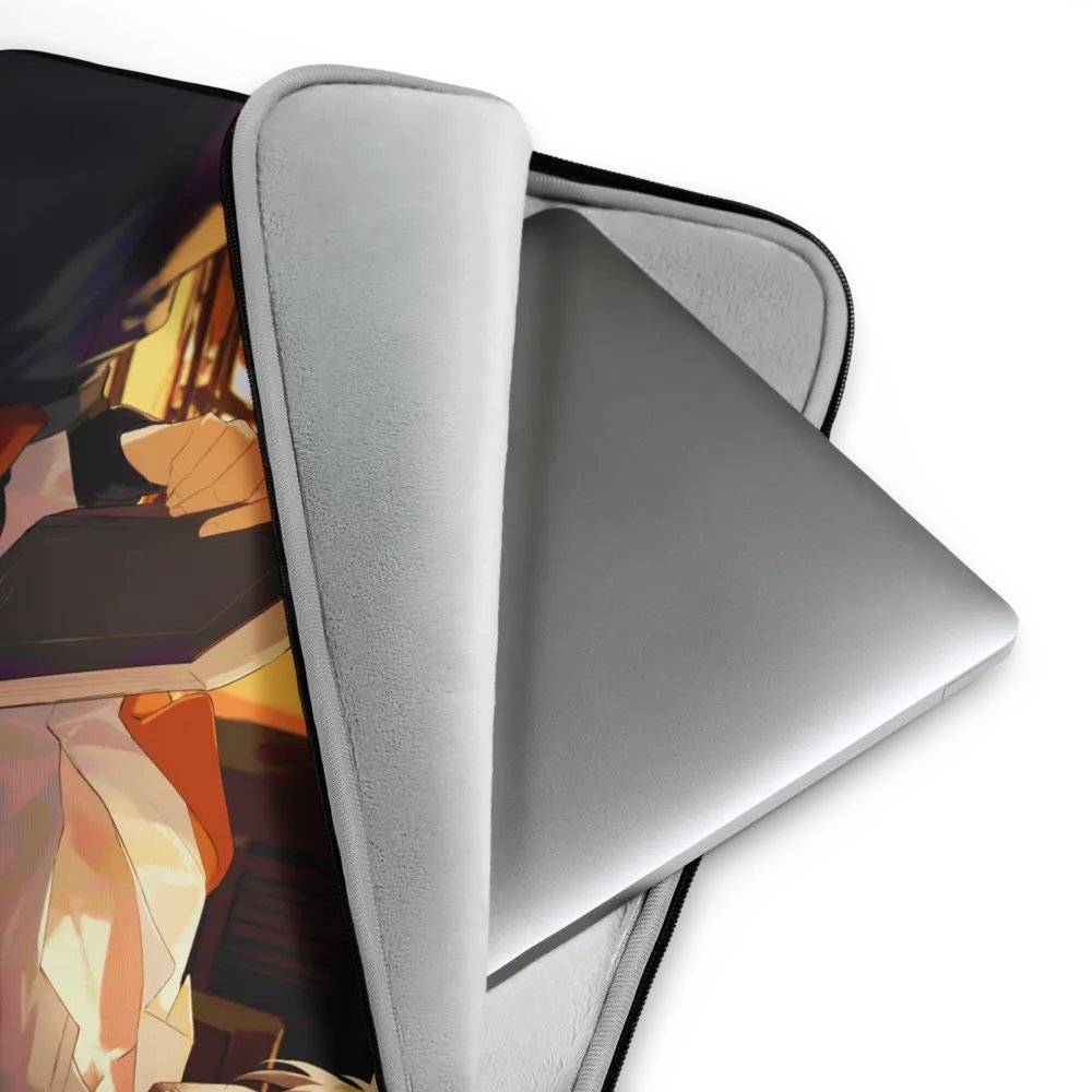 Akushi Fireplace Laptop Case product image (3)