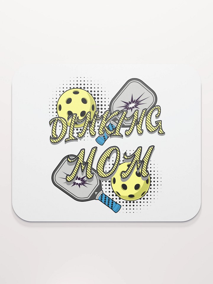 Dinking Mom Pickleball Mouse Pad product image (1)