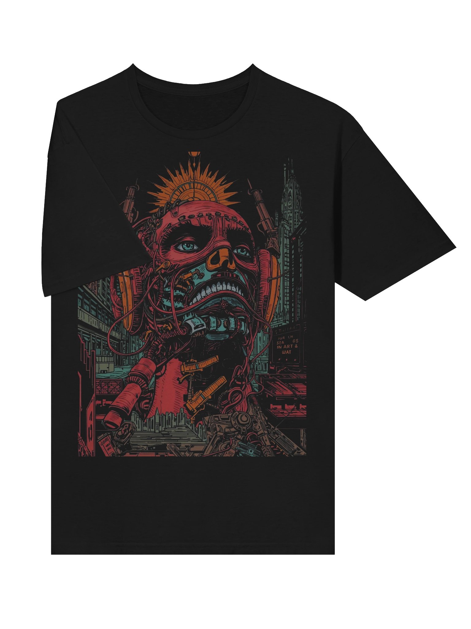 Cybernetic Soundwaves T-Shirt product image (8)