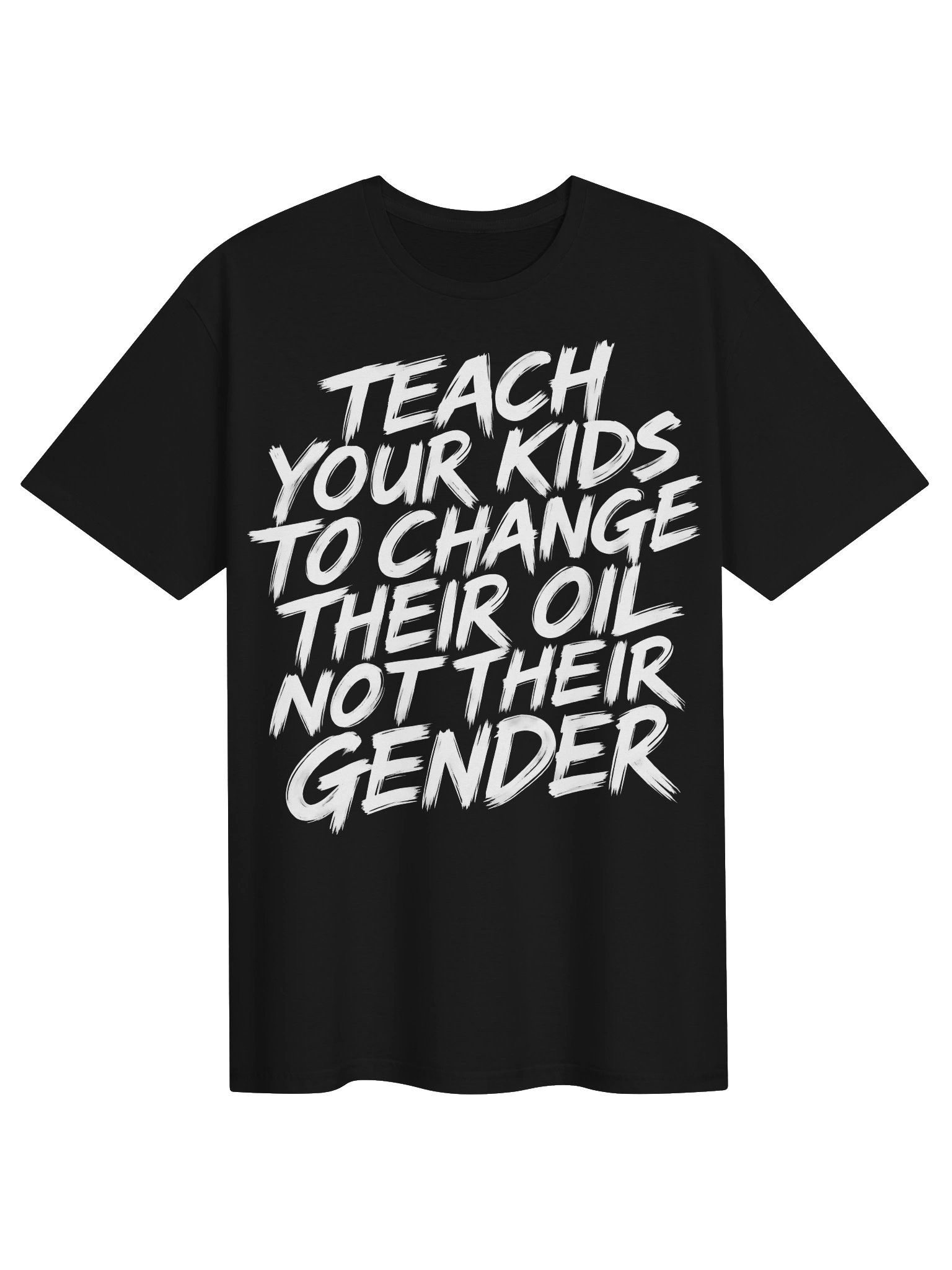 Teach Your Kids to Change the World – Statement T-Shirt product image (10)