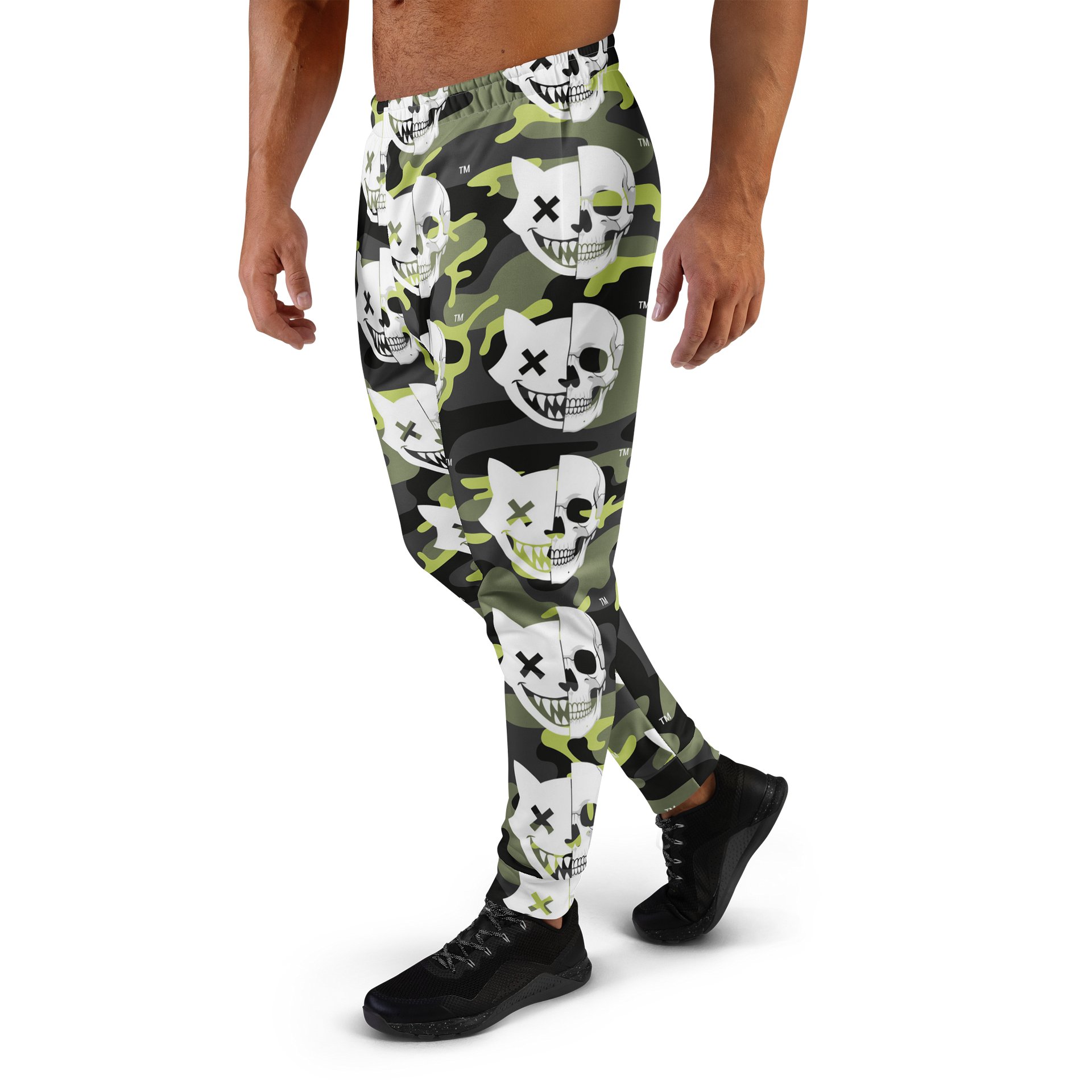 VYNING Split Skull Camo Joggers product image (1)