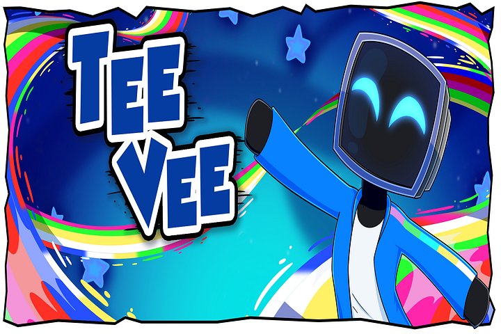 TeeVee Postcard product image (1)