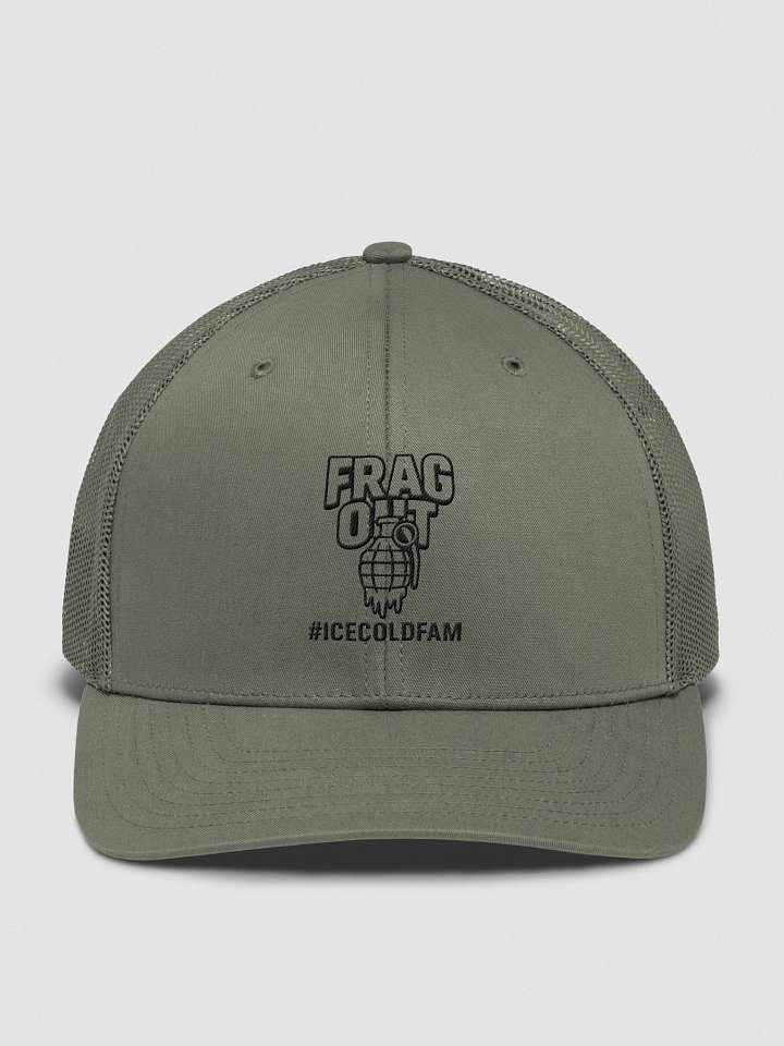 "FRAG OUT" Trucker hat product image (1)