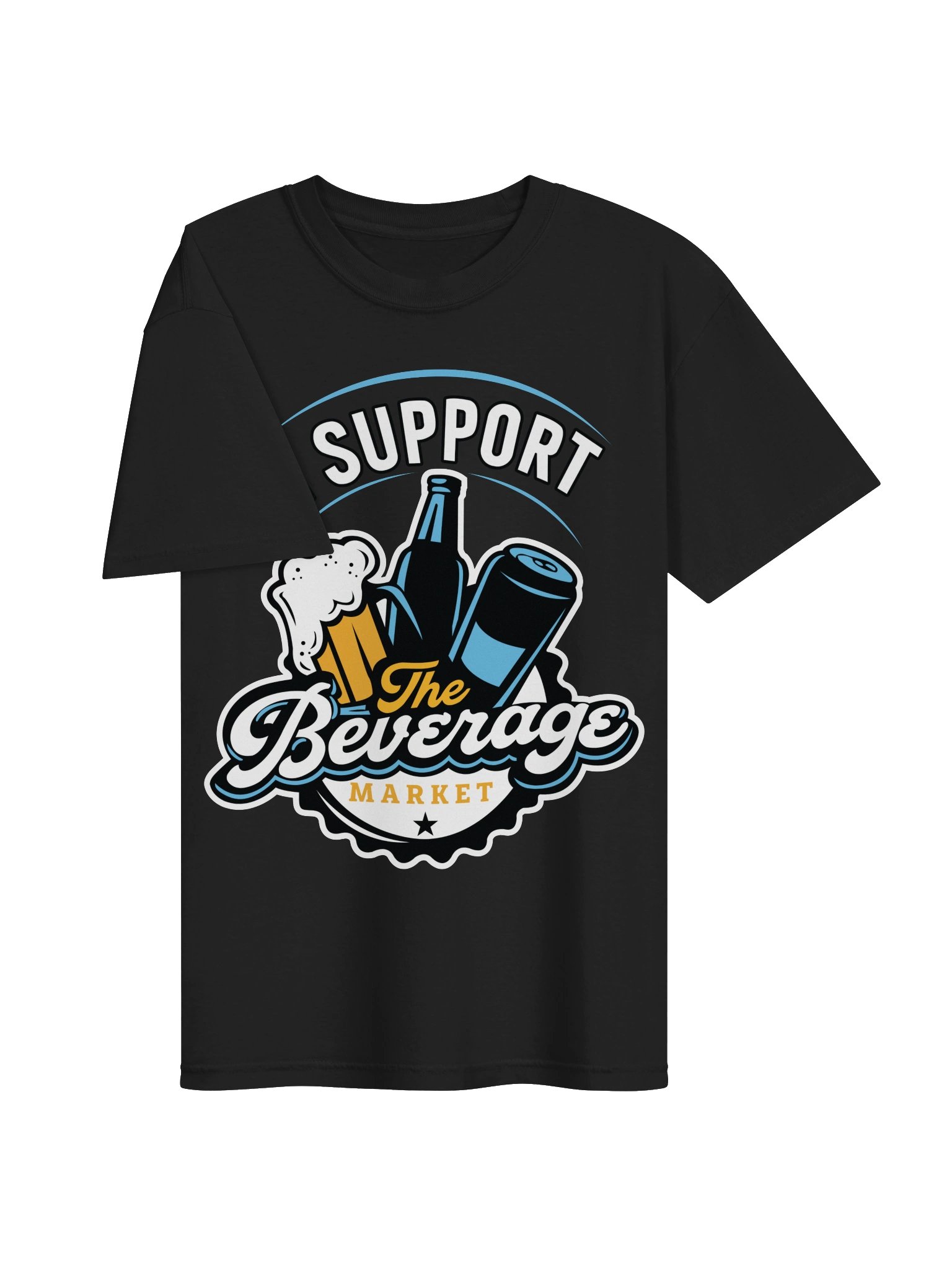 Single Side Heavyweight Support Shirt - Blue Accents product image (33)