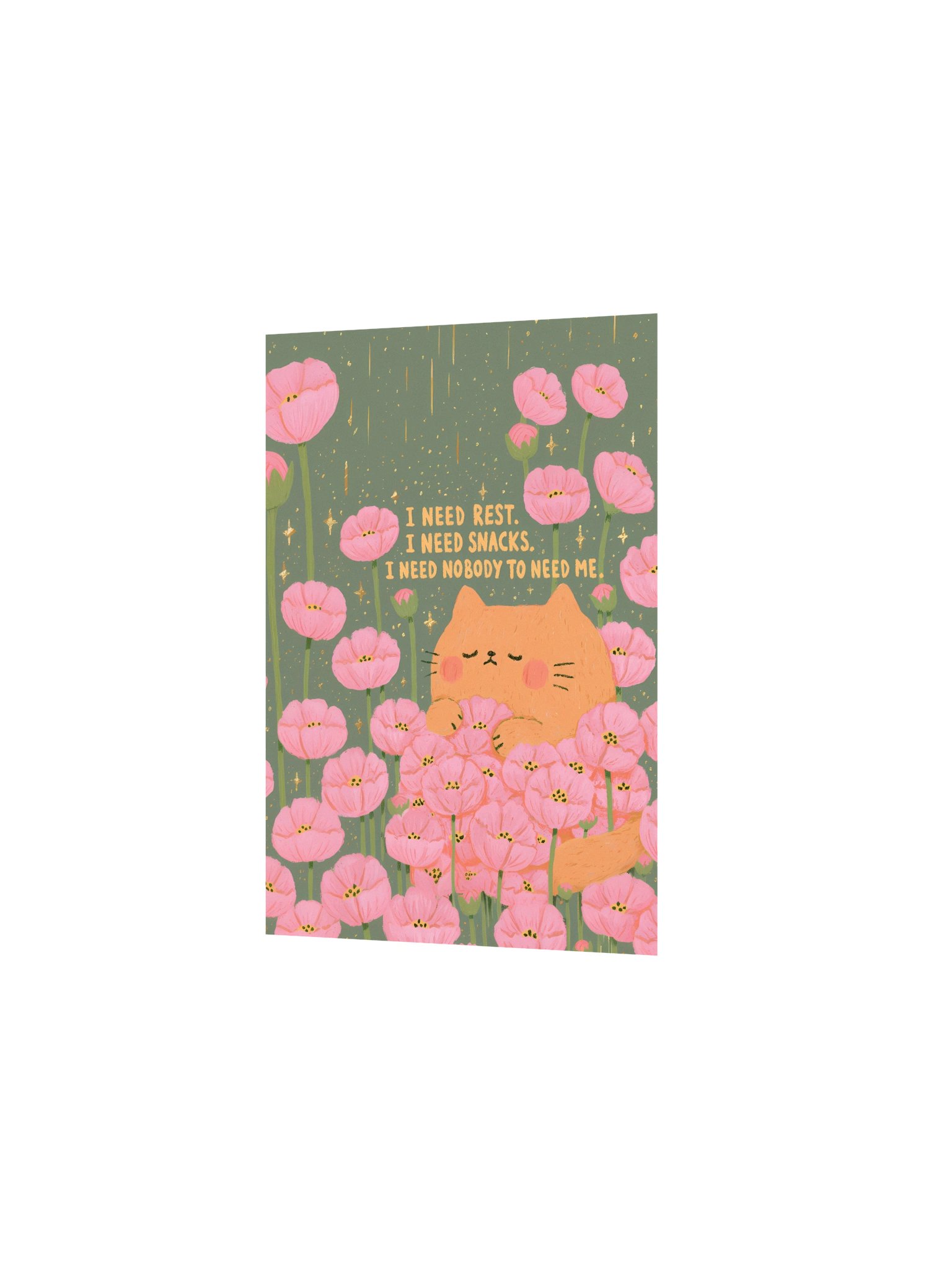 I Need Rest Cat Poster product image (9)