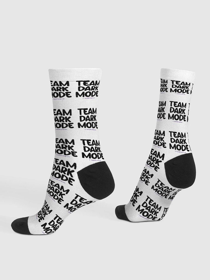 Team Dark Mode Mode Socks product image (2)