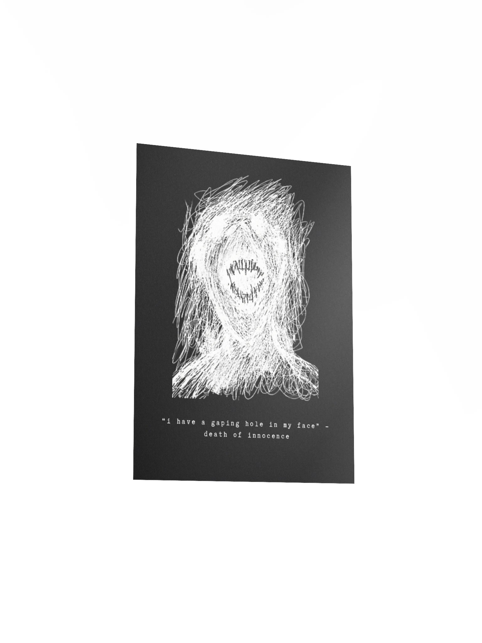 INVERTED i have a gaping hole in my face print product image (21)