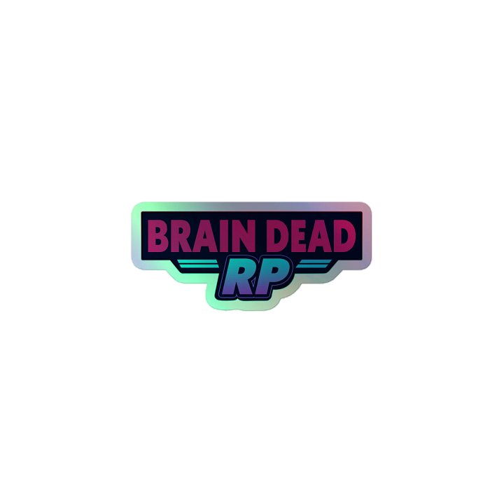 Brain Dead RP Holographic Stickers product image (1)