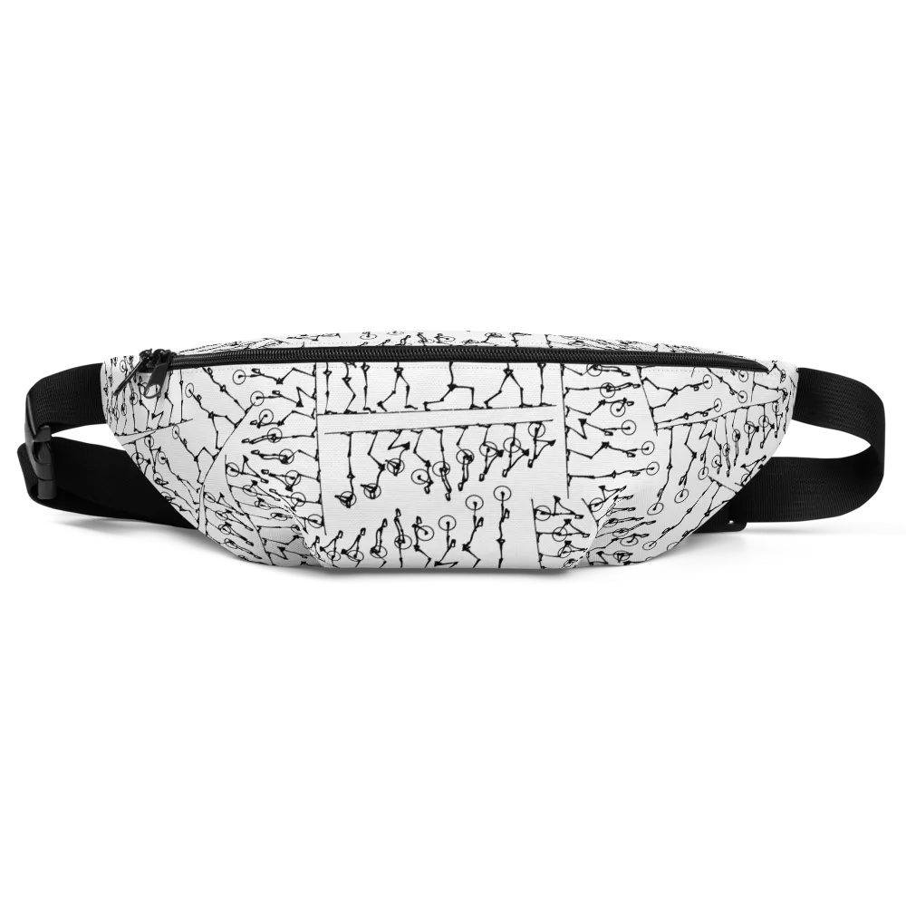 Snatch, Clean, and Jerk All Over Fanny Pack product image (1)