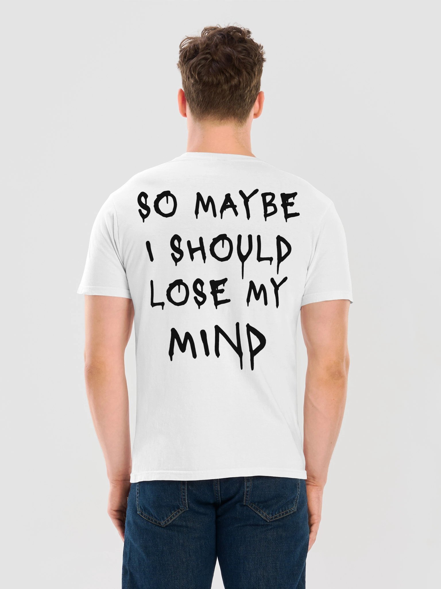 Lose My Mind Tee (White) product image (3)