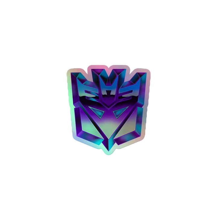 More than Meets the Eye Decepticons Holofoil Sticker product image (1)