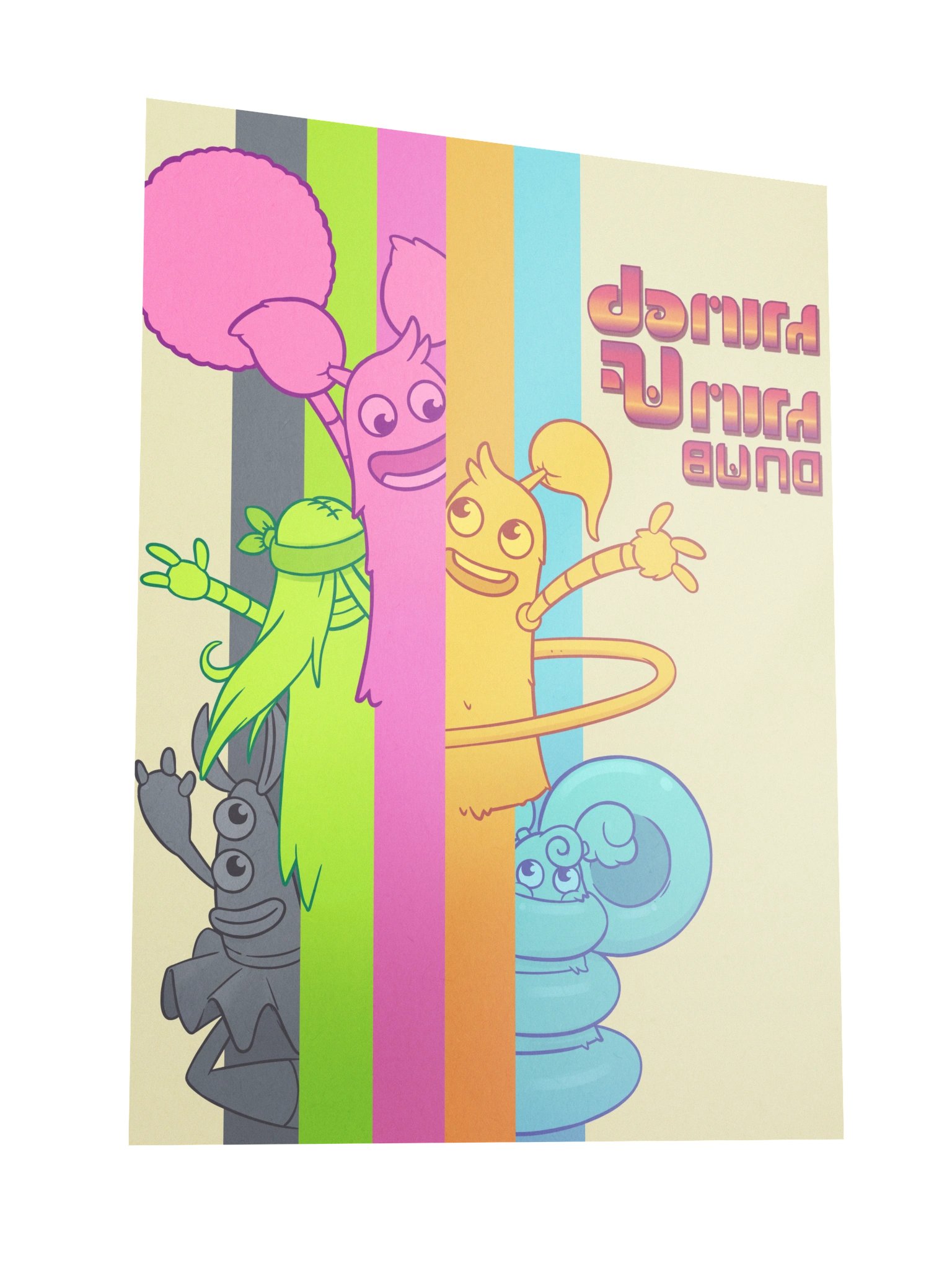 Pomily Family Band Poster product image (3)