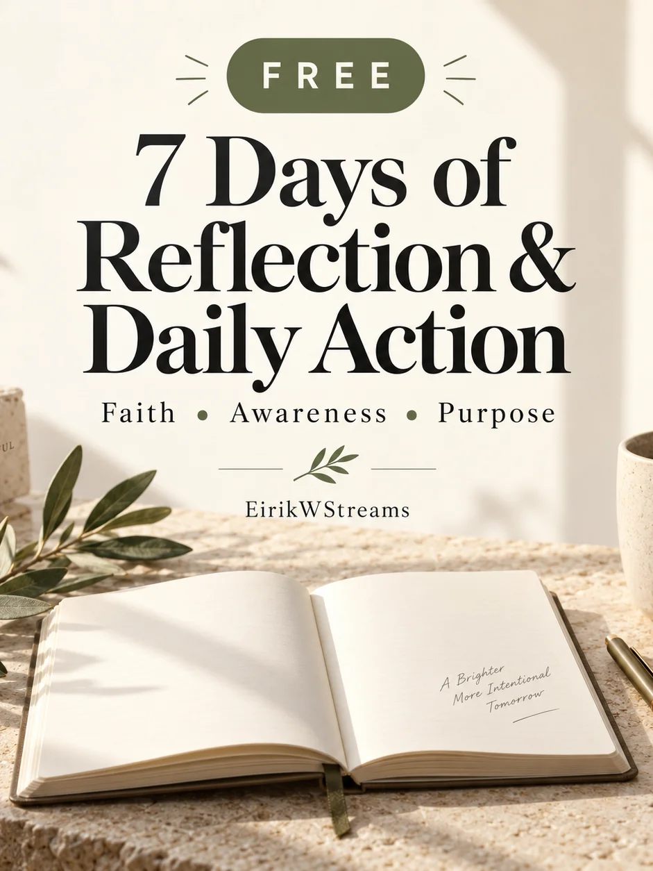 Free: 7 Days of Reflection & Daily Action product image (1)