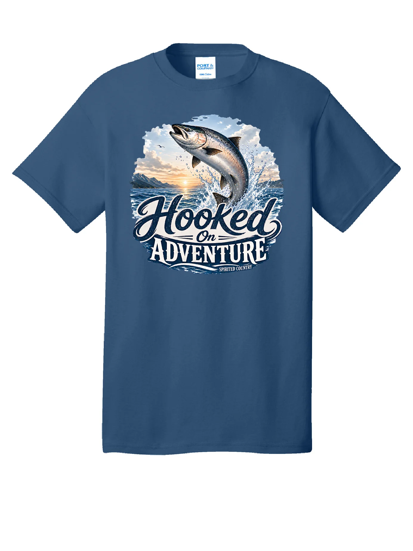 HOOKED ON ADVENTURE PORT AND CO T-SHIRT product image (1)