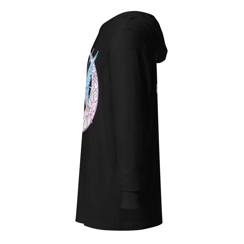 Moonflower Faery - SFA Long Sleeve Hoodie Tee product image (6)