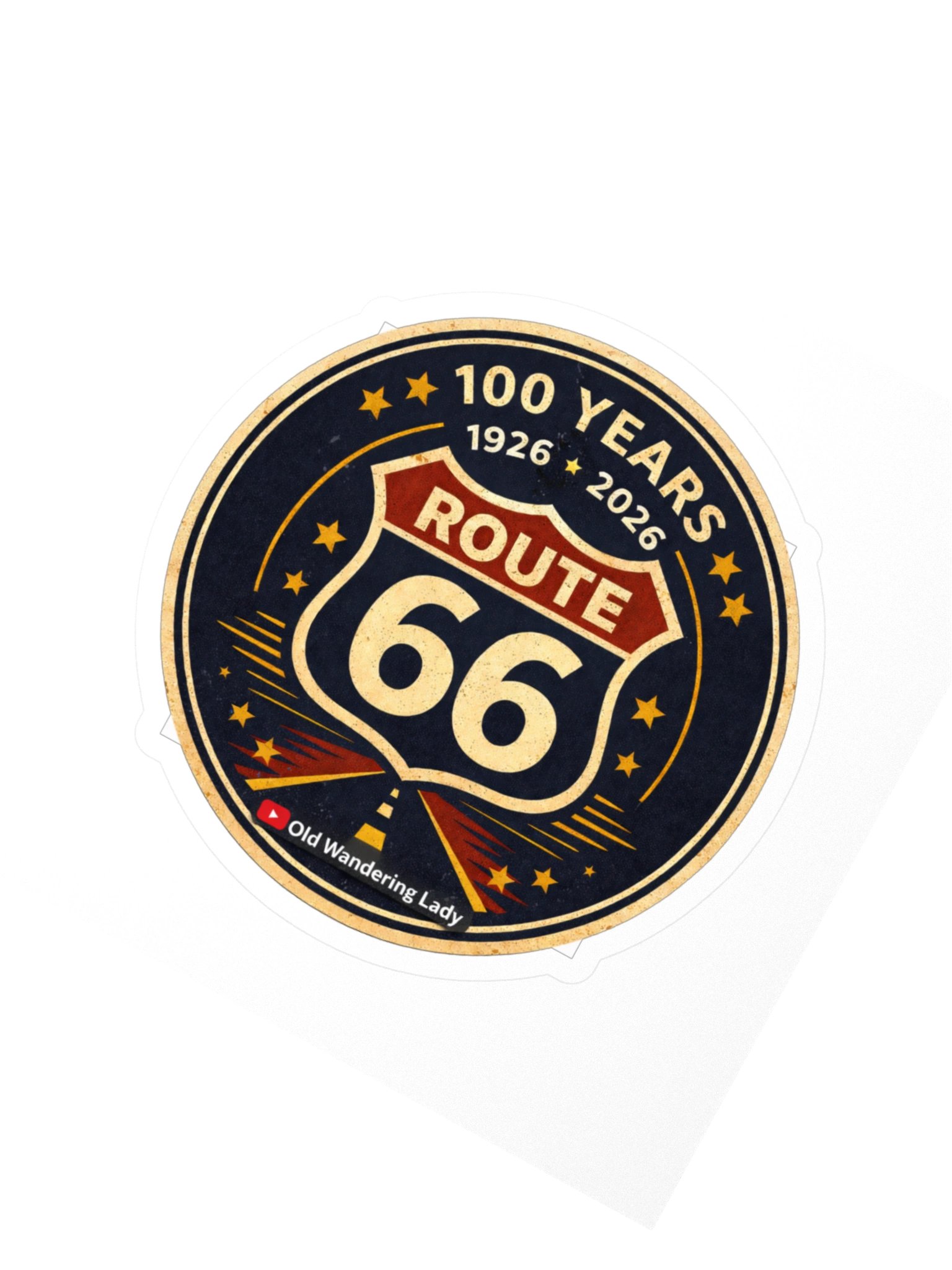 Route 66 Centennial Badge Edition Sticker product image (2)