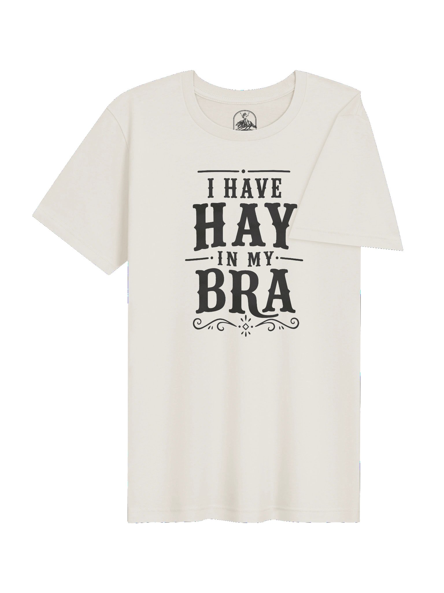 'I Have Hay in My Bra' Tee product image (4)