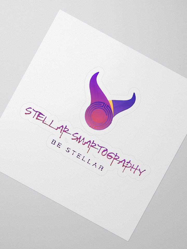 Stellar Smartography Sticker product image (2)