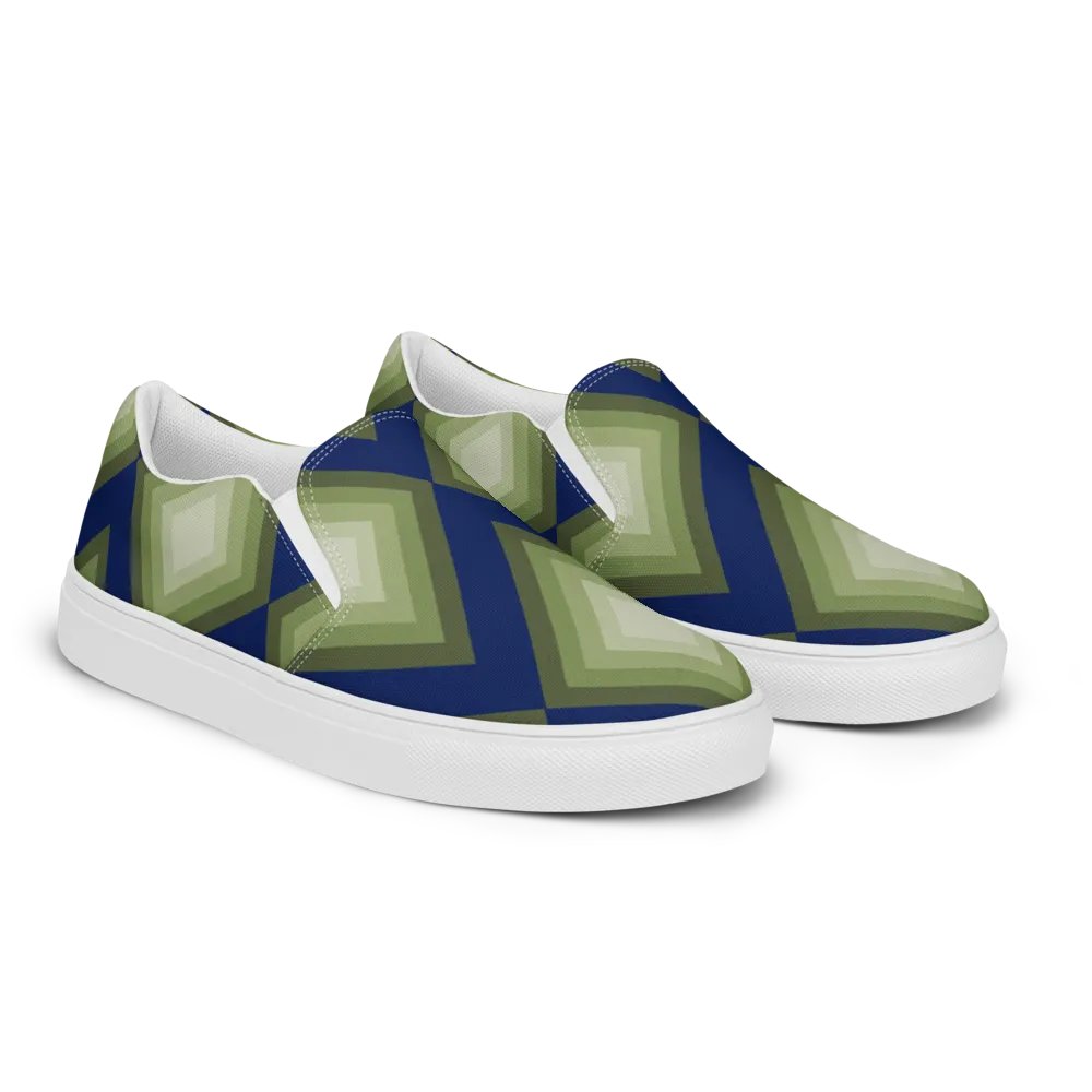 Diamond Olive Slip-Ons product image (6)