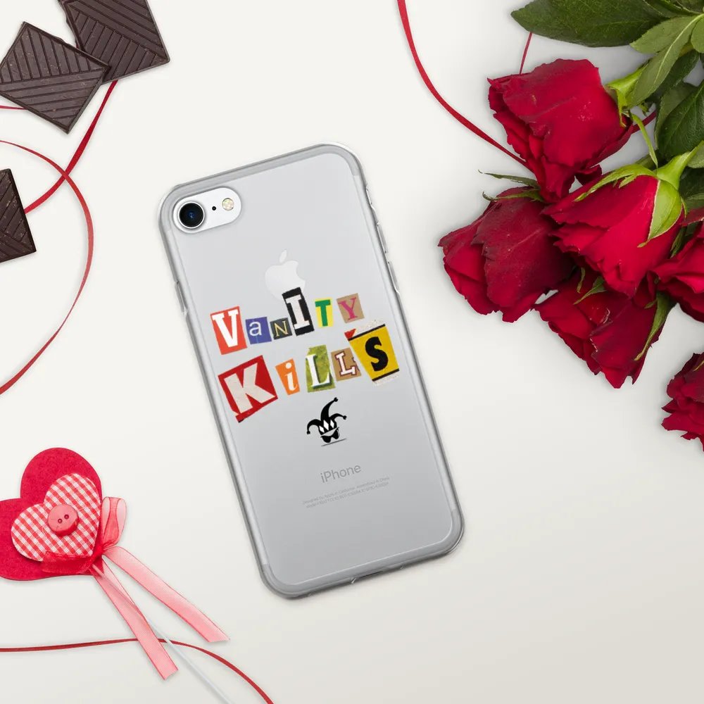 A filthy Habit Vanity Kills iphone case clear product image (336)