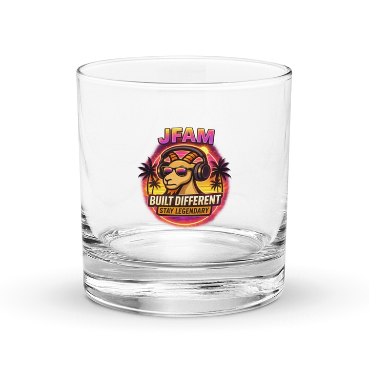 Legendary Goat Sunset Rocks Glass product image (1)