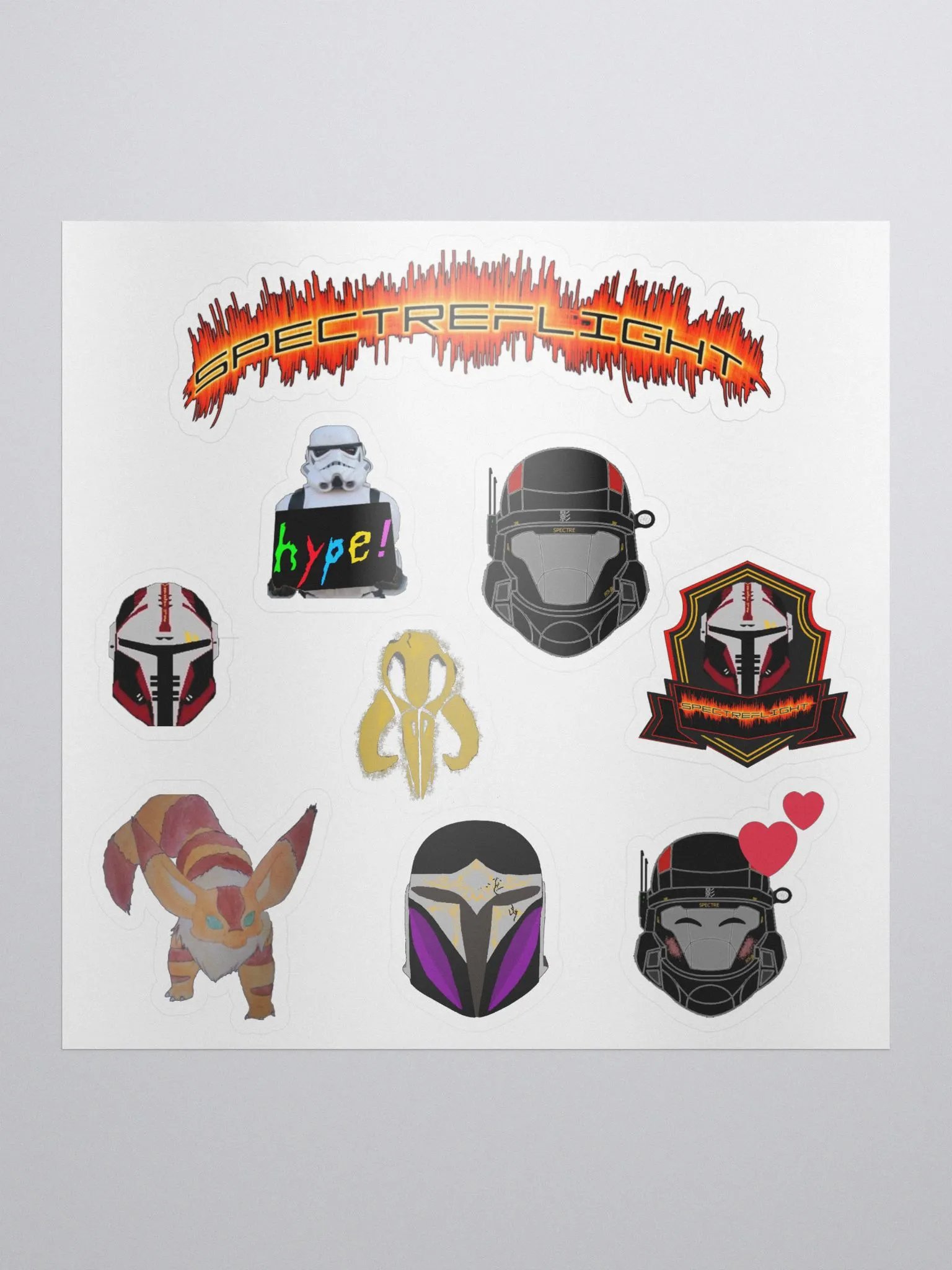 SpectreFlight Gaming Sticker Pack product image (1)
