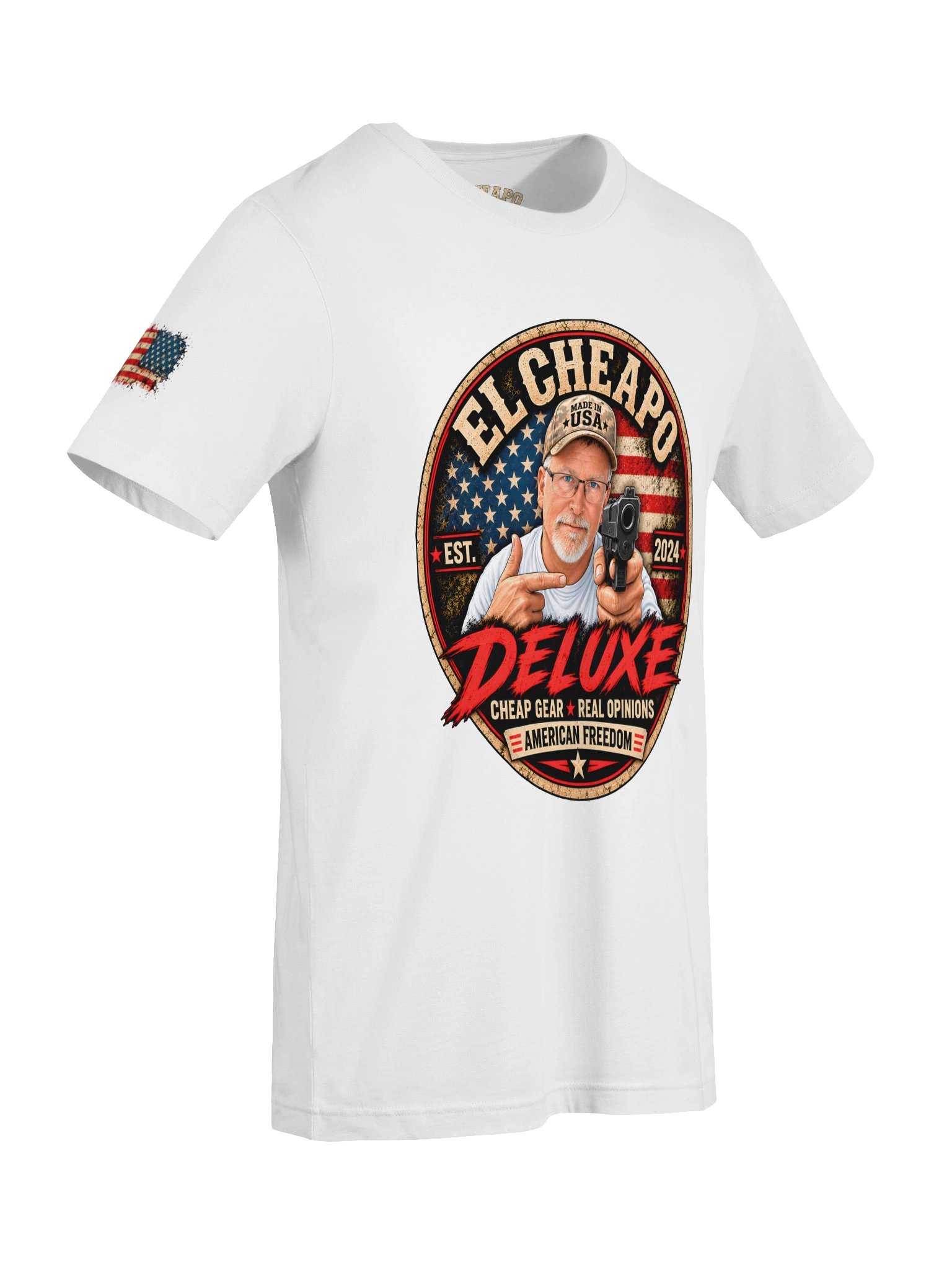 El Cheapos Deluxe American Freedom Tee product image (7)