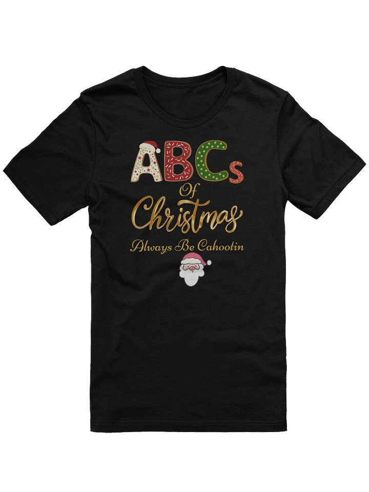 ABCS of Christmas Tshirt product image (1)