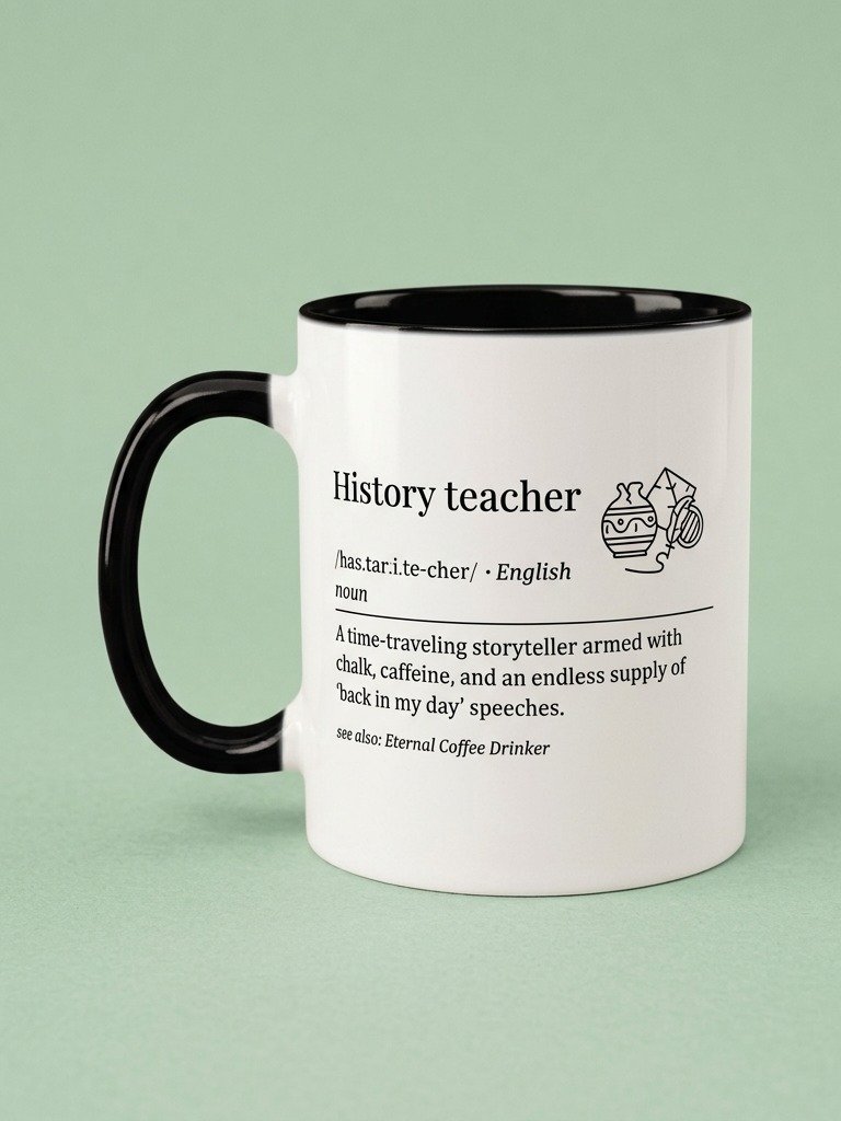History Teacher Definition Mug product image (3)