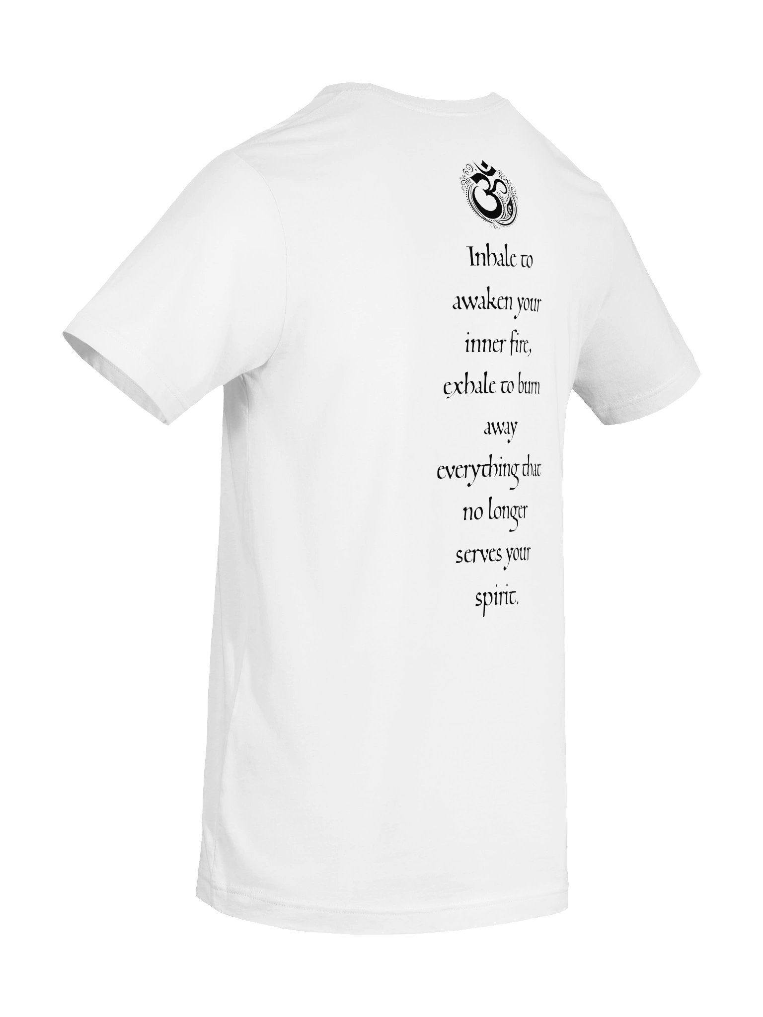 Inhale Exhale Om Meditation Floral Tee product image (8)