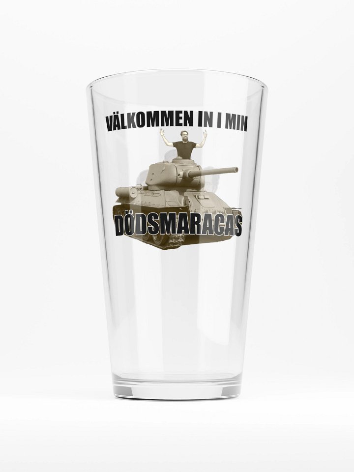 Välkommen in i min dödsmaracas! (Ölglas) product image (1)