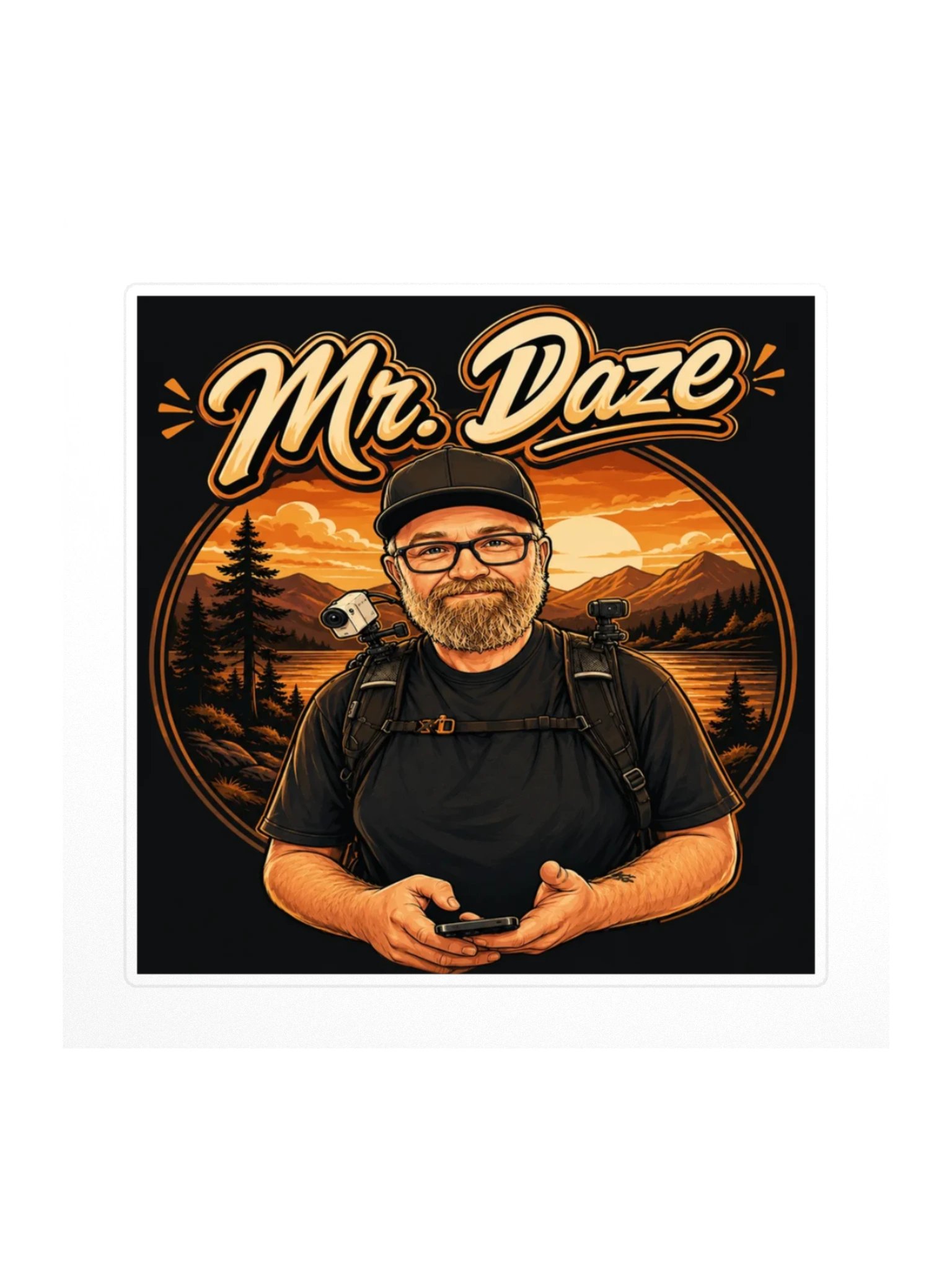 Mr. Daze Sticker product image (1)
