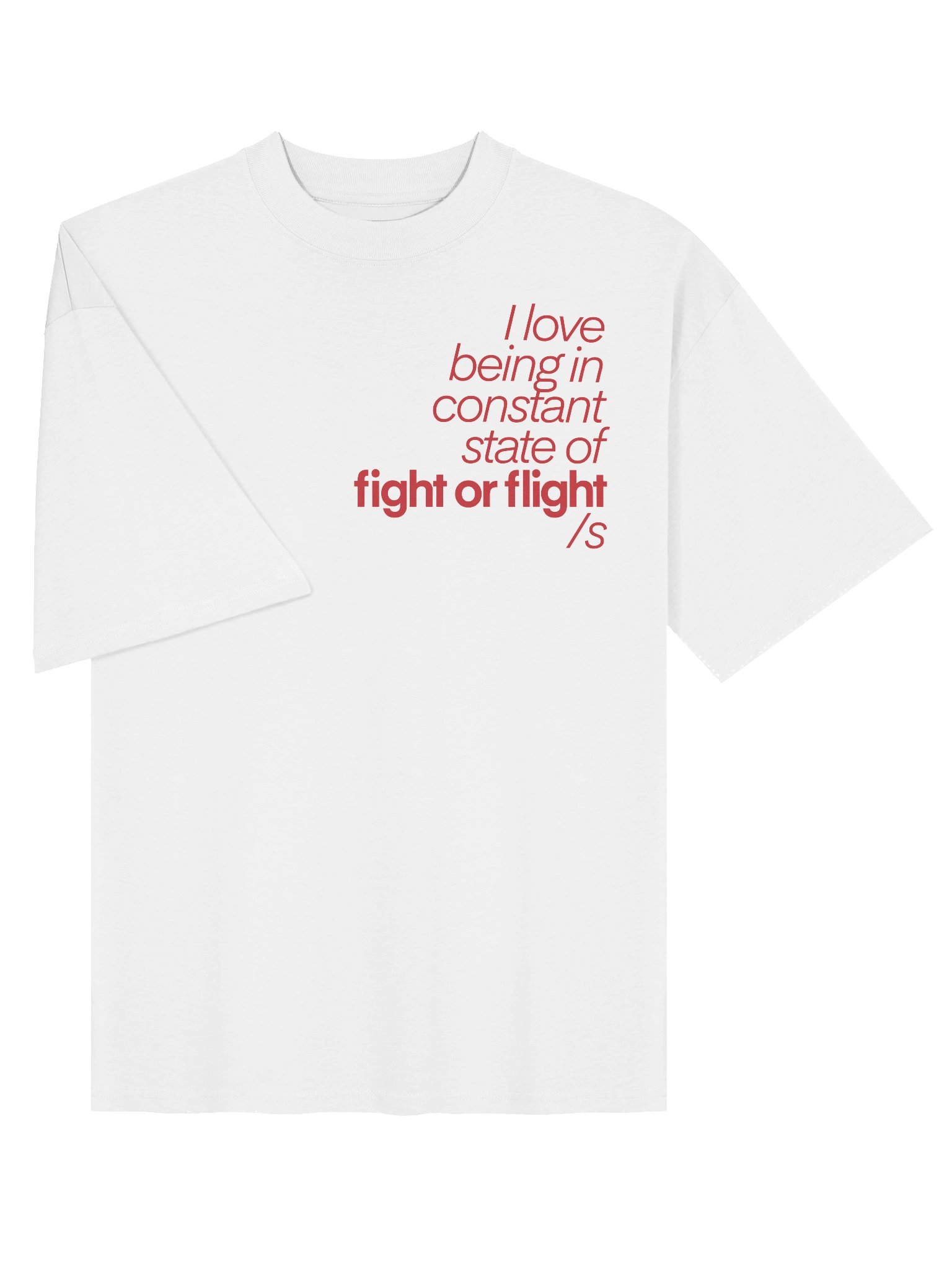 fight or flight t-shirt product image (10)