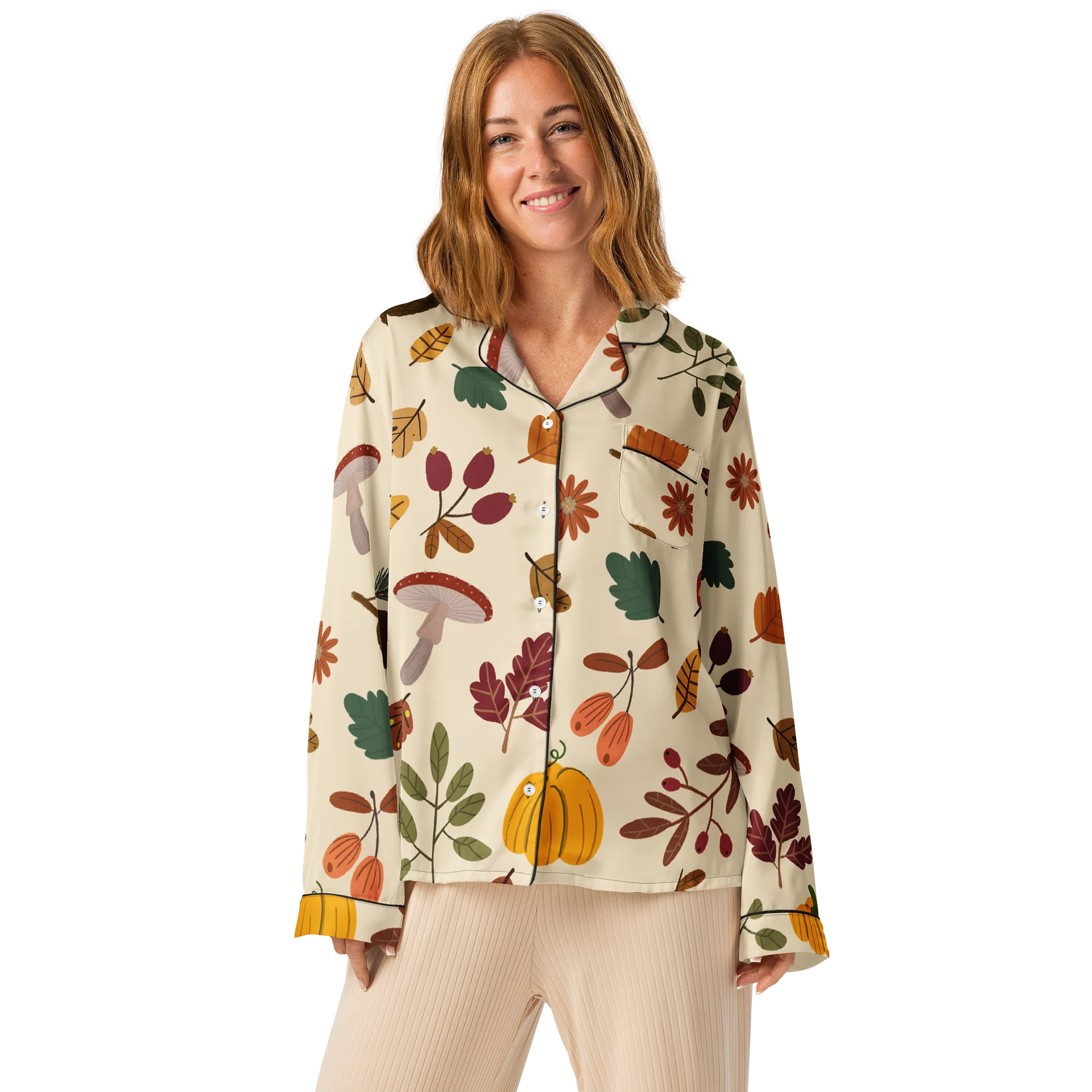 Autumn Harvest Pajama Top product image (1)