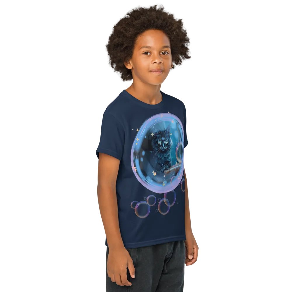 Bubble Cat Youth Sports Tee product image (2)