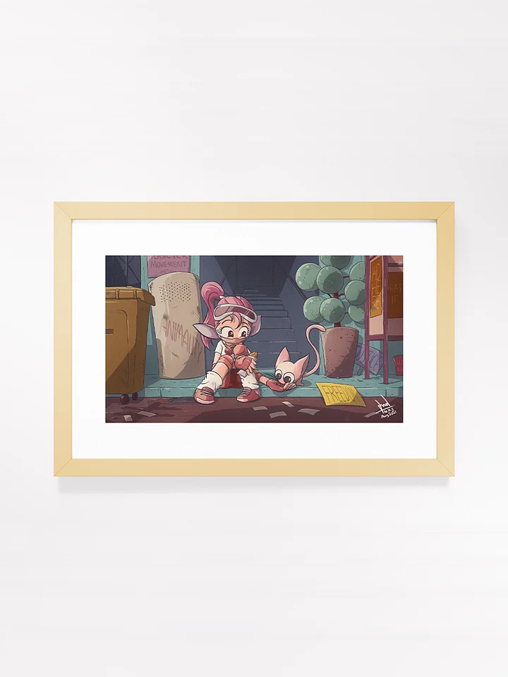 Here for You | Frame Matte Poster 18inx12in product image (1)