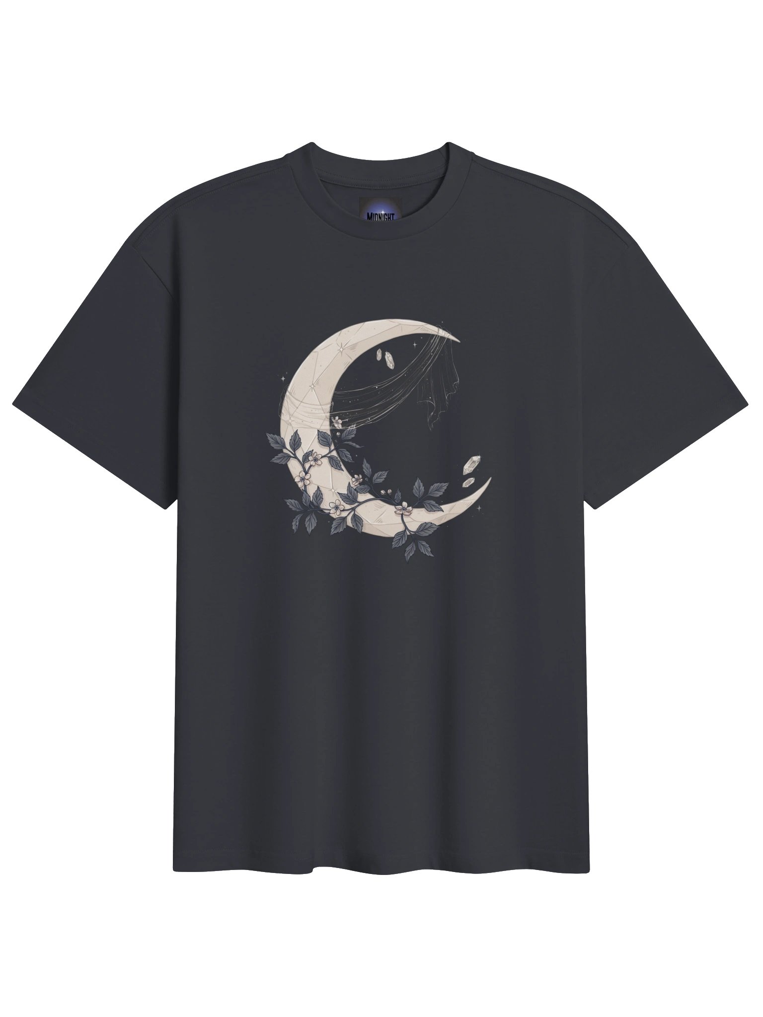 Blooming Crescent // Veiled Moon Heavyweight Box Tee product image (3)