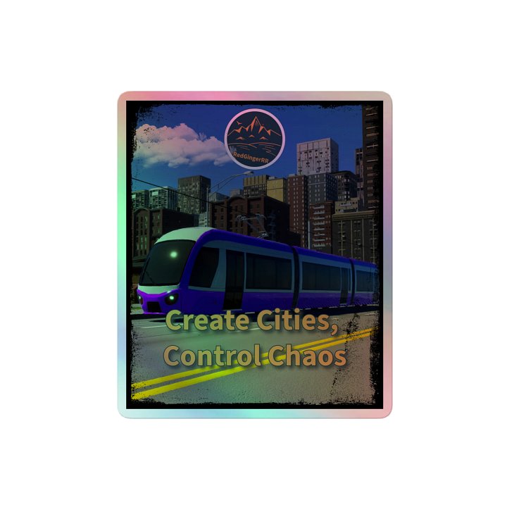 Tramtastic Holographic Sticker product image (2)