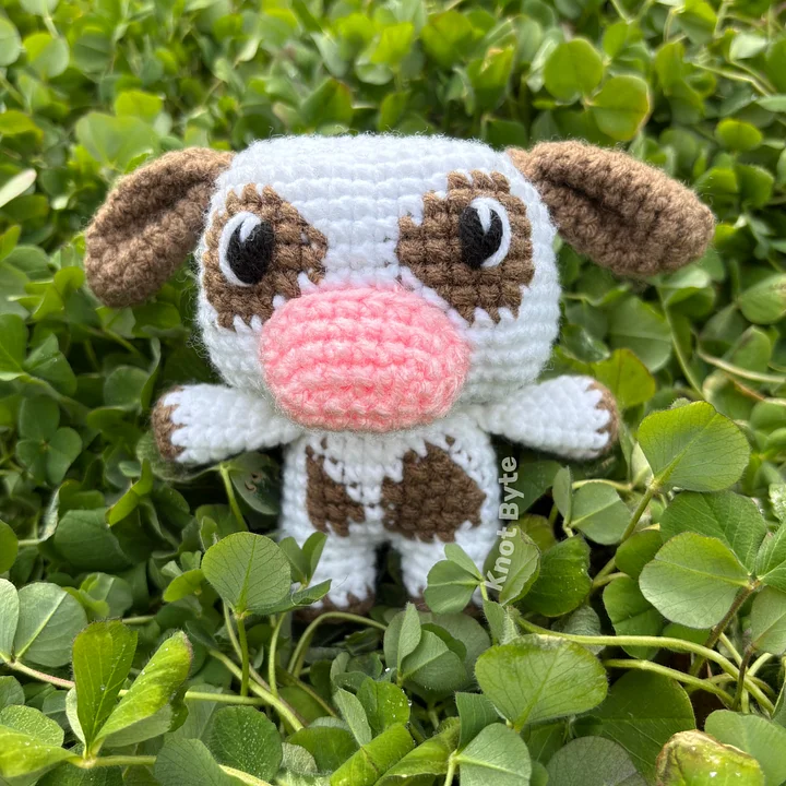 Camellia Cow Handmade Toy product image (1)
