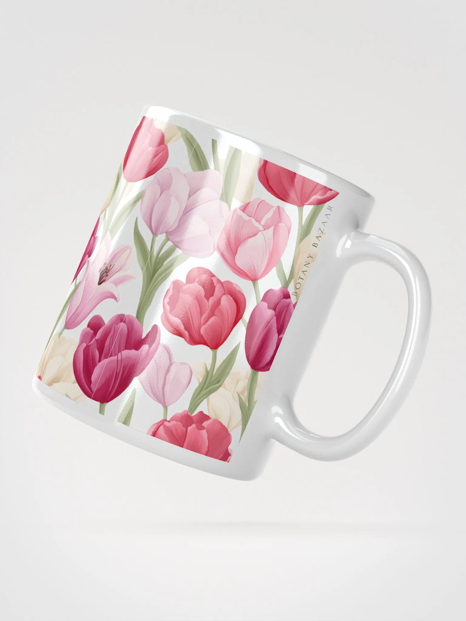 Bloom Burst White Mug product image (3)